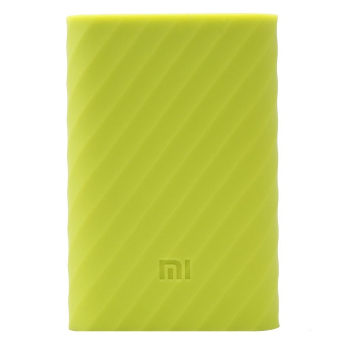 Xiaomi Mi 10000 mAh Powerbank Koruyucu Silikon Kılıf Yeşil