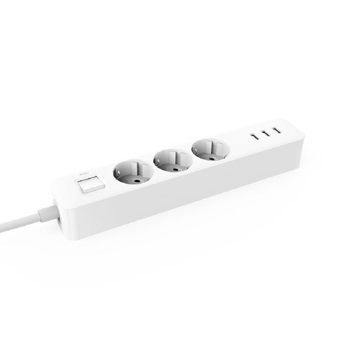 Xiaomi Mi 3 USB ve 3 Çıkışlı Akım Korumalı Priz Xiaomi Mi 3 USB ve 3 Çıkışlı Akım Korumalı Priz