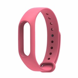 Pembe Xiaomi Mi Band 2 Yedek Silikon Bileklik Pembe