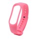 Xiaomi Mi Band 3 ve Mi Band 4 Yedek Silikon Bileklik Gri