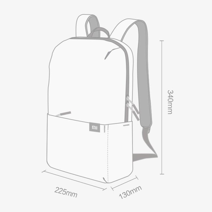 Xiaomi Mi Casual Daypack Sırt Çantası Pembe Xiaomi Mi Casual Daypack Sırt Çantası Pembe