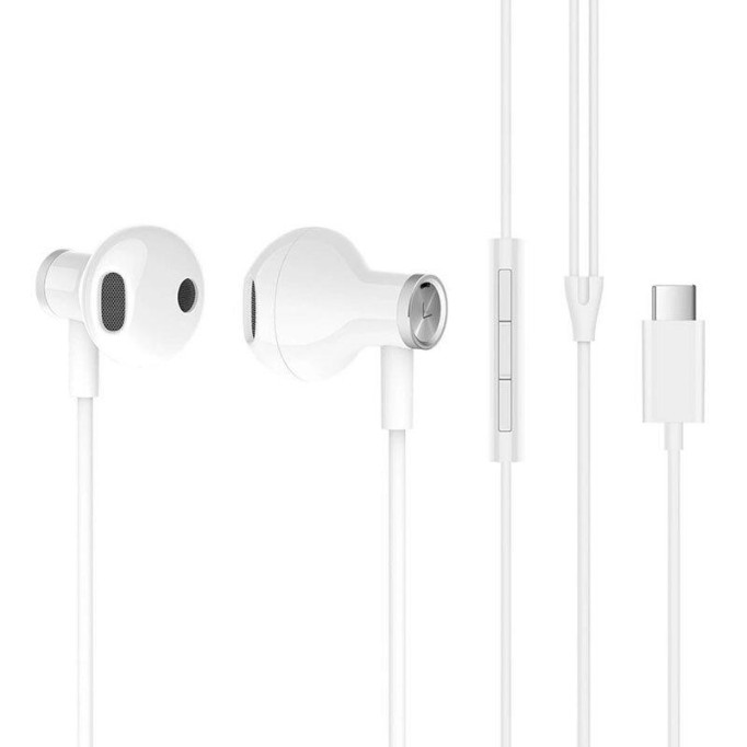 Xiaomi Mi Çift Sürücülü Type-C Çıkışlı Kulaklık Beyaz Xiaomi Mi Çift Sürücülü Type-C Çıkışlı Kulaklık Beyaz