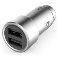 Xiaomi Mi Çift USB Çıkışlı Metal Araç Şarj Adaptörü