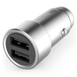 Xiaomi Mi Çift USB Çıkışlı Metal Araç Şarj Adaptörü