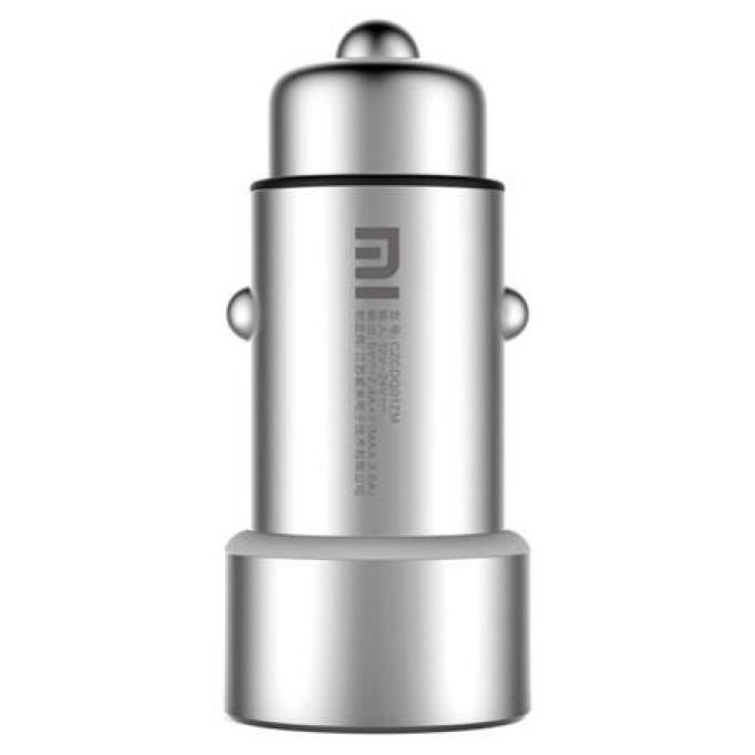 Xiaomi Mi Çift USB Çıkışlı Metal Araç Şarj Adaptörü Xiaomi Mi Çift USB Çıkışlı Metal Araç Şarj Adaptörü
