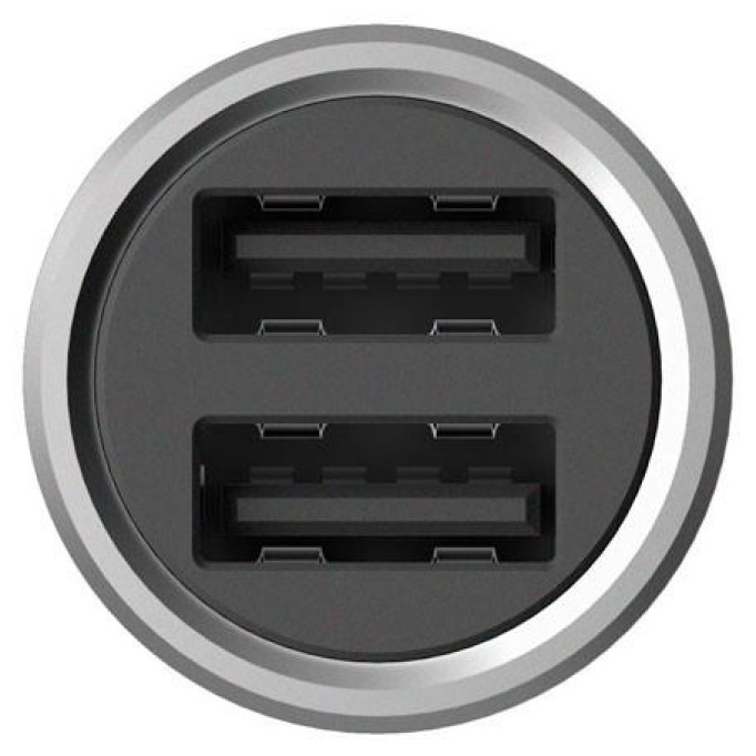 Xiaomi Mi Çift USB Çıkışlı Metal Araç Şarj Adaptörü