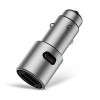 Xiaomi Mi Çift USB Çıkışlı QC 3.0 Metal Araç Şarj Adaptörü