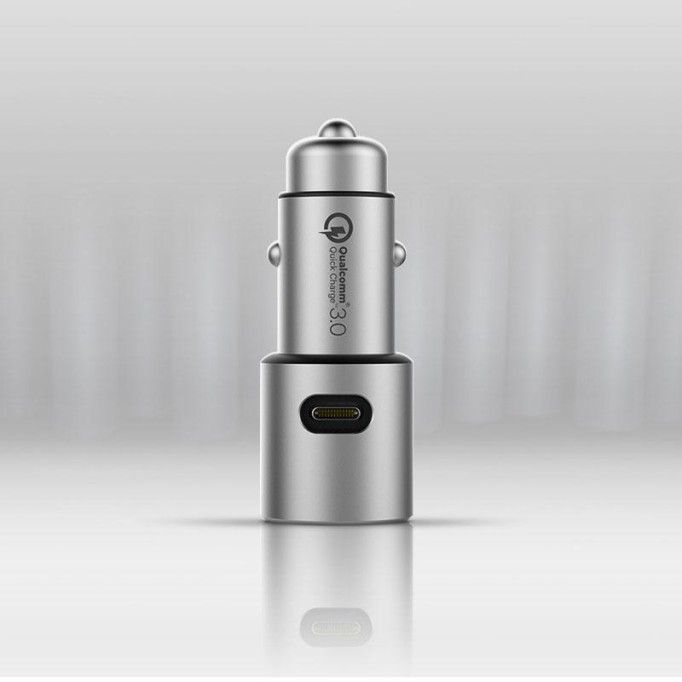 Xiaomi Mi Çift USB Çıkışlı QC 3.0 Metal Araç Şarj Adaptörü