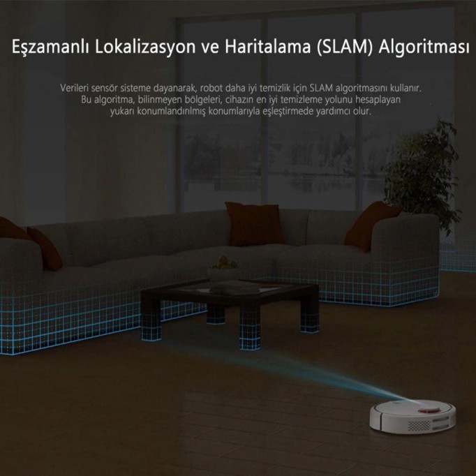 Xiaomi Mi Vacuum Mop Pro Akıllı Robot Süpürge ve Paspas - Beyaz Xiaomi Mi Vacuum Mop Pro Akıllı Robot Süpürge ve Paspas - Beyaz