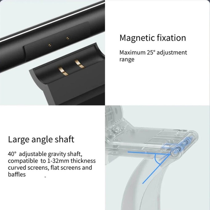 Xiaomi Mijia Kumandalı Ayarlanabilir Masaüstü Monitör Led Işığı Xiaomi Mijia Kumandalı Ayarlanabilir Masaüstü Monitör Led Işığı
