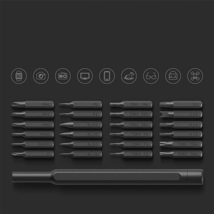 Xiaomi Mijia Wiha 24’lü Hassas Tornavida Seti Xiaomi Mijia Wiha 24’lü Hassas Tornavida Seti