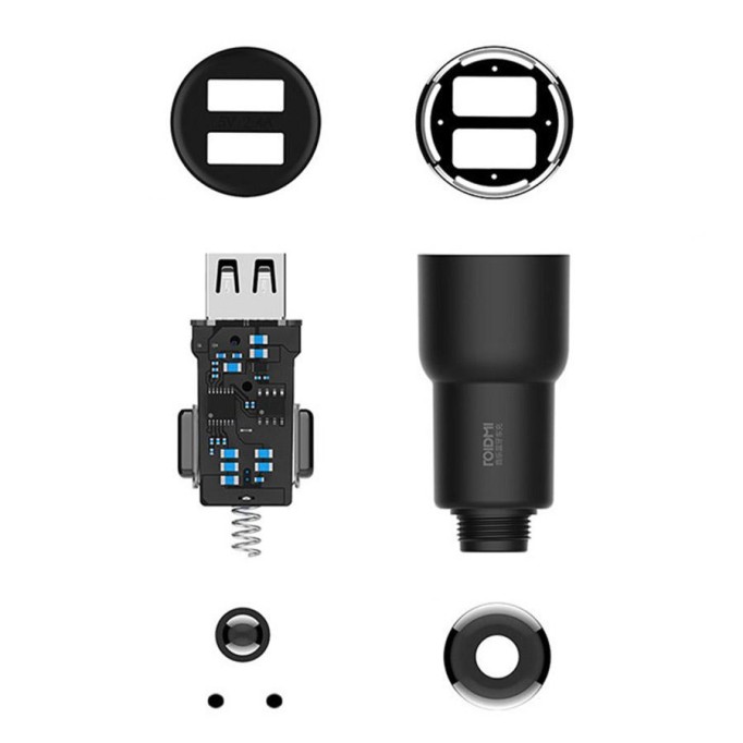 Xiaomi ROIDMI 3S Bluetooth Fm Verici ve Araç Şarj Adaptörü