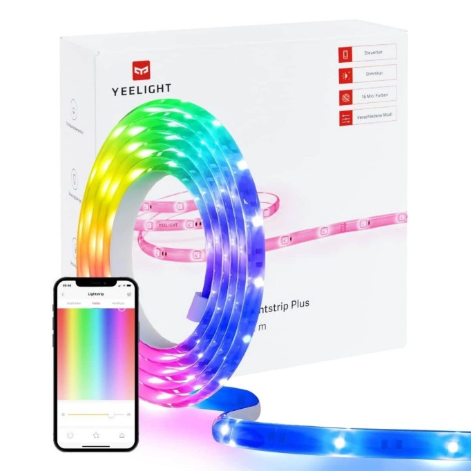 Xiaomi Yeelight LED RGB Wifi Işık Şeridi 1S 2 metre