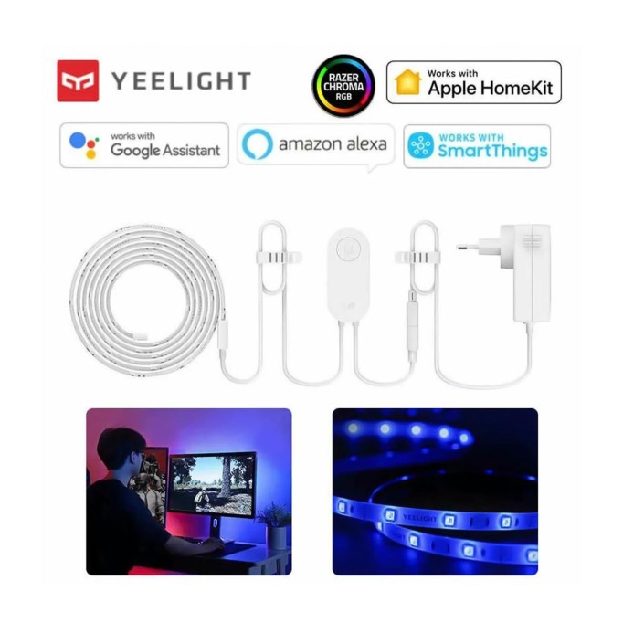 Xiaomi Yeelight LED RGB Wifi Işık Şeridi 1S 2 metre