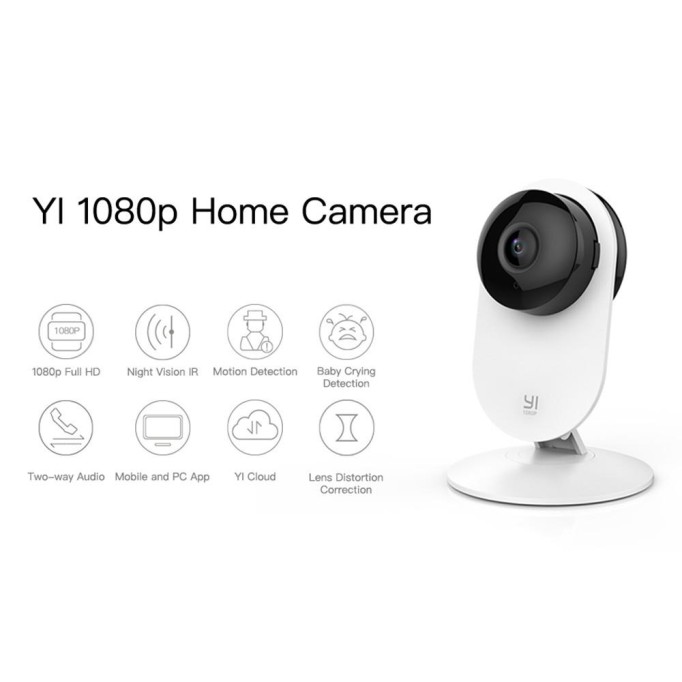 Xiaomi Yi Home 1080p Gece Görüşlü IP Kamera