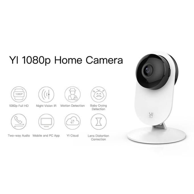 Xiaomi Yi Home 1080p Gece Görüşlü IP Kamera Xiaomi Yi Home 1080p Gece Görüşlü IP Kamera