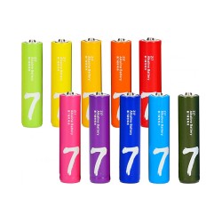 Xiaomi ZMI 10'lu AAA Rainbow Alkalin İnce Kalem Pil