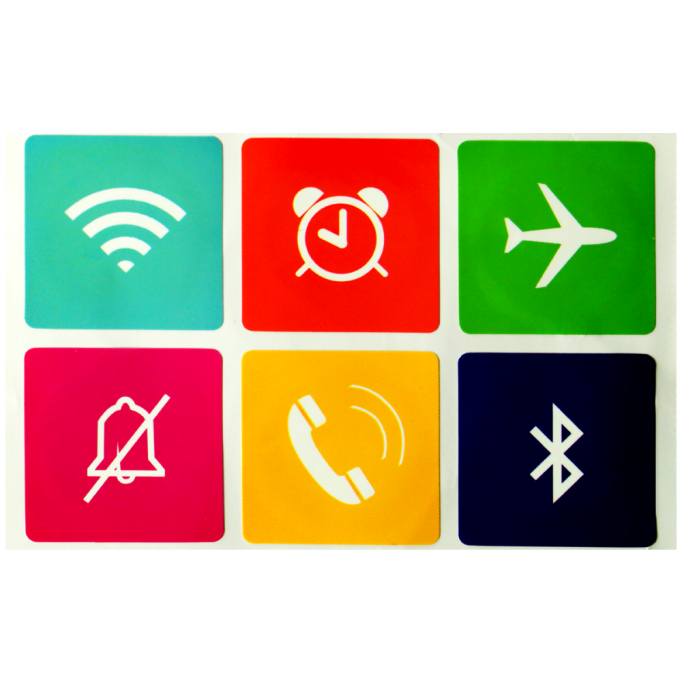 Yazılabilir NFC Etiket (6 Adet)