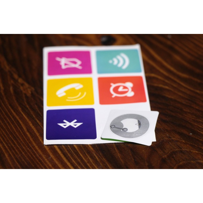 Yazılabilir NFC Etiket (6 Adet)
