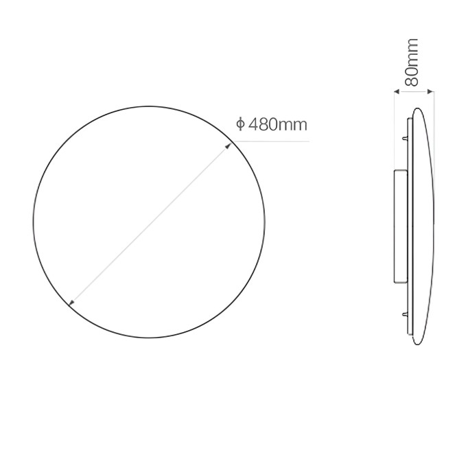Xiaomi Yeelight Galaxy Akıllı LED Tavan Lambası 480mm YLXD17YL
