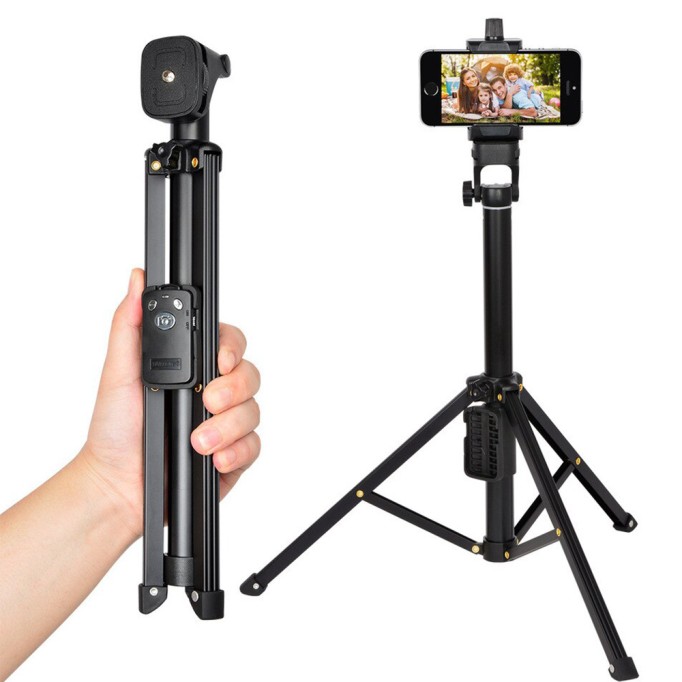 Yunteng VCT-1688 Selfie Kumandalı Monopod Tripod