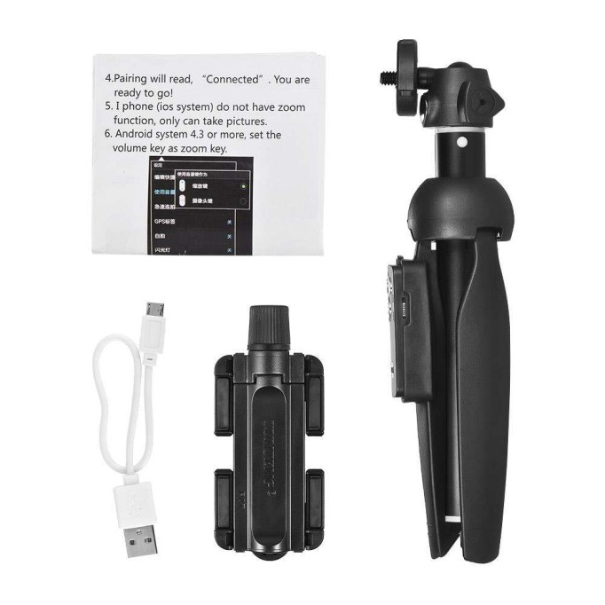 Yunteng YT-9928 Selfie Kumandalı Tripod Monopod
