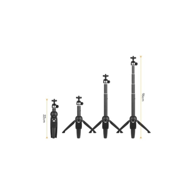 Yunteng YT-9928 Selfie Kumandalı Tripod Monopod