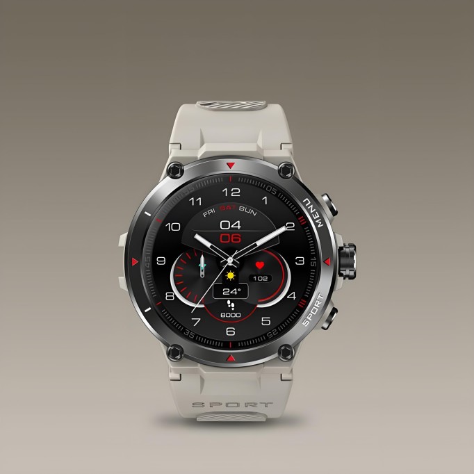 Zeblaze Stratos 2 AMOLED Ekran Nabız, SpO2 Ölçen GPS'li Akıllı Saat Gri Zeblaze Stratos 2 AMOLED Ekran Nabız, SpO2 Ölçen GPSli Akıllı Saat Gri