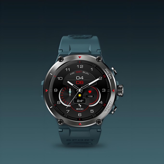 Zeblaze Stratos 2 AMOLED Ekran Nabız, SpO2 Ölçen GPS'li Akıllı Saat Mavi Zeblaze Stratos 2 AMOLED Ekran Nabız, SpO2 Ölçen GPSli Akıllı Saat Mavi