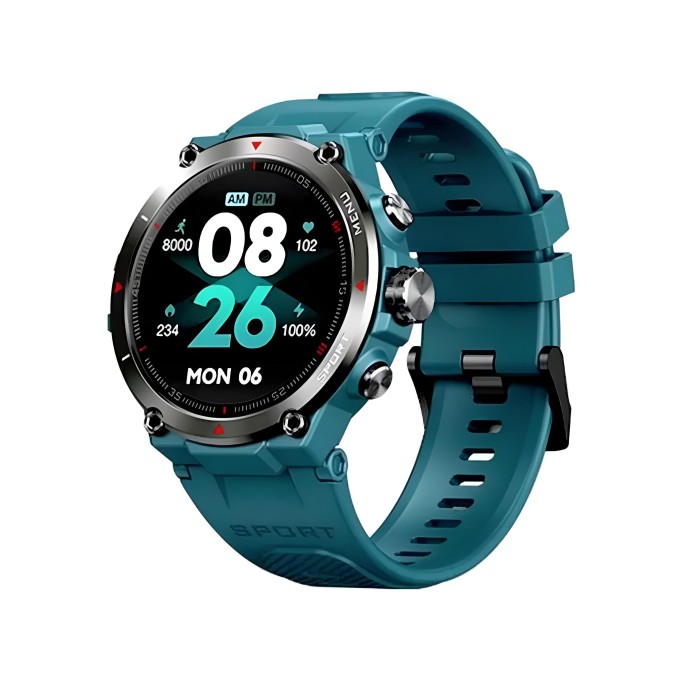 Zeblaze Stratos 2 AMOLED Ekran Nabız, SpO2 Ölçen GPS'li Akıllı Saat Mavi Zeblaze Stratos 2 AMOLED Ekran Nabız, SpO2 Ölçen GPSli Akıllı Saat Mavi