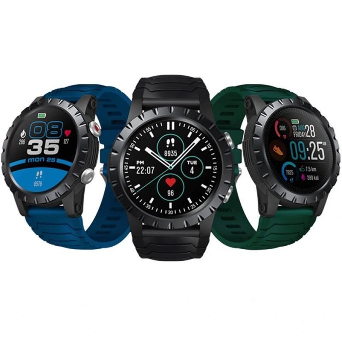 Zeblaze Stratos Premium SpO2 Ölçebilen Çoklu Spor Modlu GPS’li Akıllı Saat Yeşil