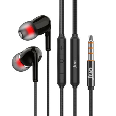 Juo 3.5mm Jack Girişli Mikrofonlu Kablolu Kulak İçi Kulaklık