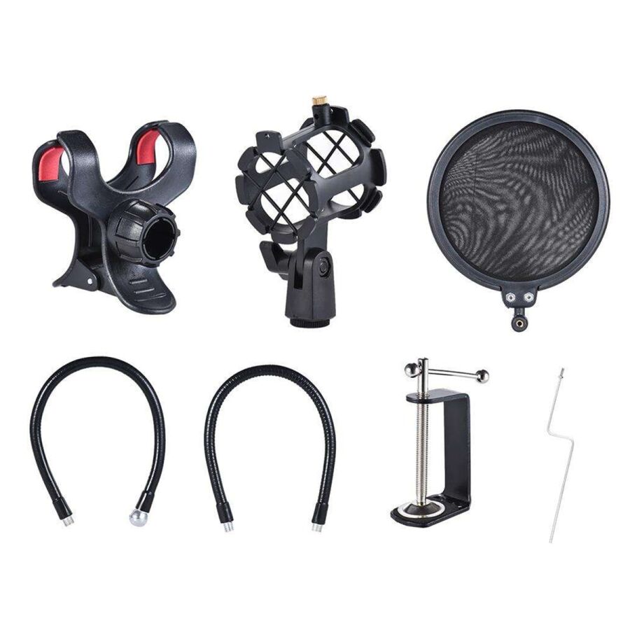 Juo 360 Derece Ayarlanabilir Telefon ve Mikrofon Tutucu - 4