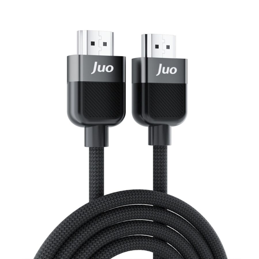 Juo 4K 60Hz 18Gbps HDR ARC HDCP Destekli HDMI 2.0 Örgülü Kablo 1 Metre - 6