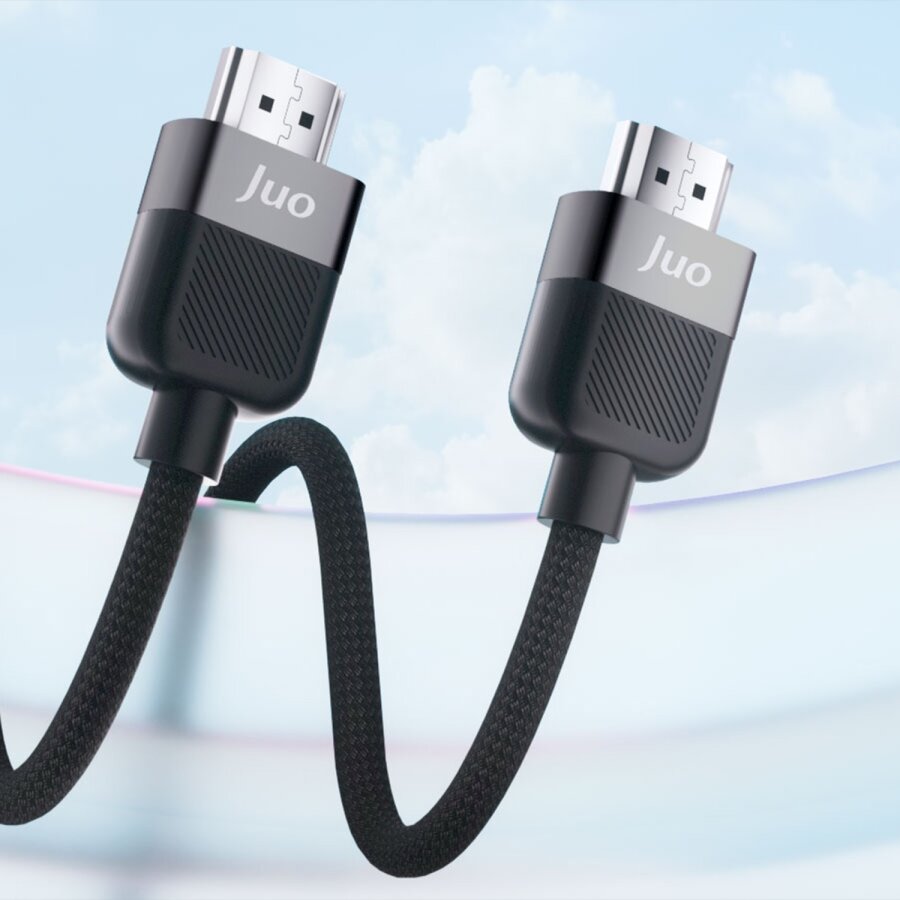 Juo 4K 60Hz 18Gbps HDR ARC HDCP Destekli HDMI 2.0 Örgülü Kablo 1 Metre - 2