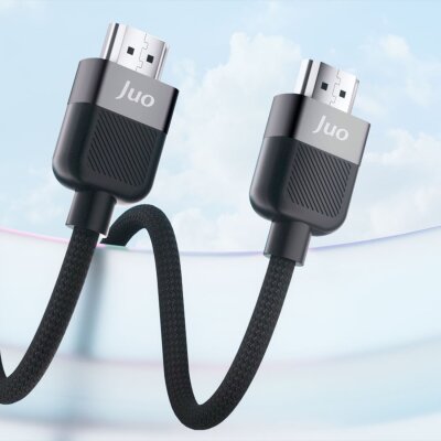 Juo 4K 60Hz 18Gbps HDR ARC HDCP Destekli HDMI 2.0 Örgülü Kablo 2 Metre - 2