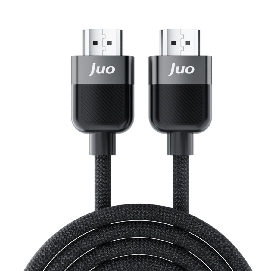 Juo 4K 60Hz 18Gbps HDR ARC HDCP Destekli HDMI 2.0 Örgülü Kablo 2 Metre - 5