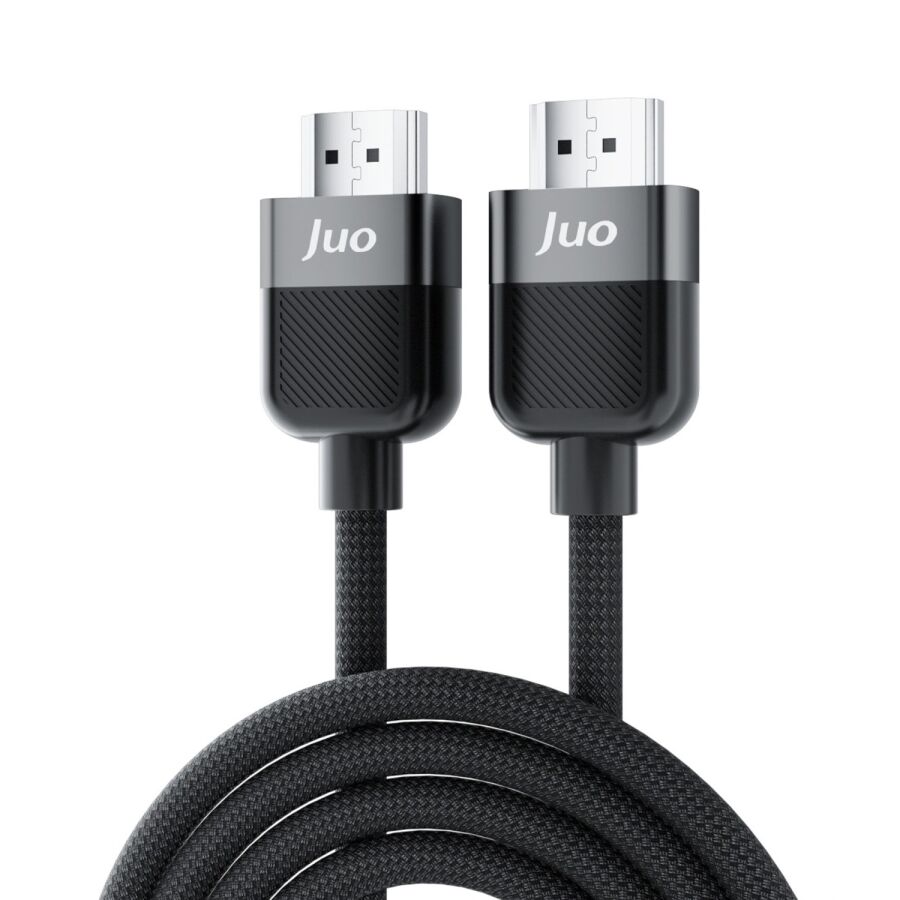 Juo 4K 60Hz 18Gbps HDR ARC HDCP Destekli HDMI 2.0 Örgülü Kablo 2 Metre - 1