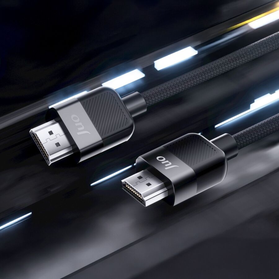 Juo 4K 60Hz 18Gbps HDR ARC HDCP Destekli HDMI 2.0 Örgülü Kablo 2 Metre - 3