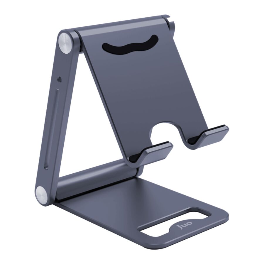 Juo Alüminyum Katlanabilir Metal Masaüstü Telefon Tutucu Standı Uzay Grisi - 10