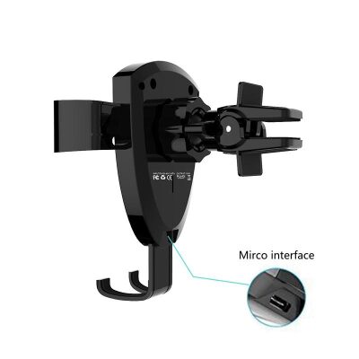 JUO Araç İçi Telefon Tutucu Kablosuz Şarj Cihazı - 2