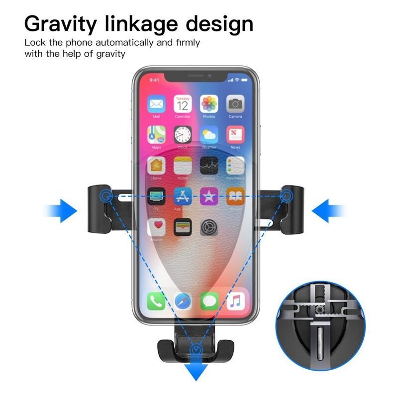 JUO Araç İçi Telefon Tutucu Kablosuz Şarj Cihazı - 6