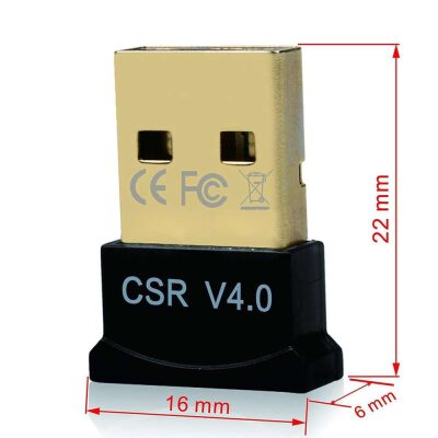 Juo BT400 Bluetooth 4.0 Mini USB Dongle Adaptör - 6