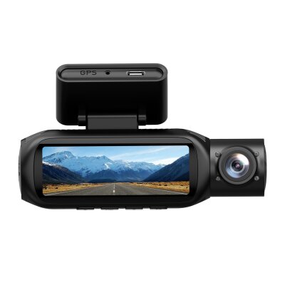 Juo C30 2K 3 Kameralı QHD Ön  + FHD İç + FHD Arka WiFi GPS HDR 170 Derece Geniş Açı Gece Görüşlü Ekranlı Araç İçi Kamera - 10