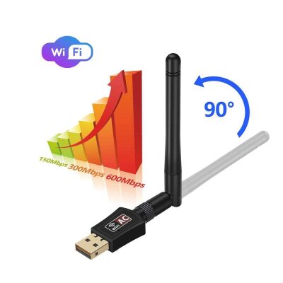 Juo DB600AC Dual Band 600Mbps USB WiFi Kablosuz Alıcı Ağ Adaptörü - 8