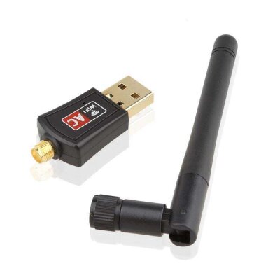 Juo DB600AC Dual Band 600Mbps USB WiFi Kablosuz Alıcı Ağ Adaptörü - 1