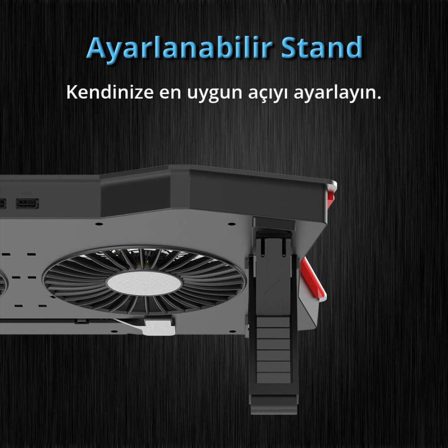 Juo GT RGB Gaming Notebook Soğutucu - 4