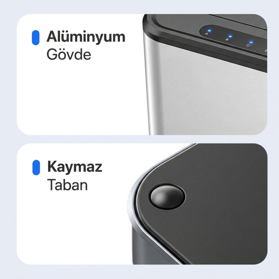 Juo JHD32 USB 3.0 Çift Yuvalı 2.5" ve 3.5" inç SATA HDD SSD Offline Clone Docking Station Klon Fonksiyonlu Disk İstasyonu - 6