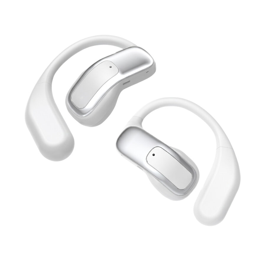 Juo JT3 Bluetooth 6.0 Open Ear OWS Kablosuz Bluetooth Kulaklık 14.2mm Sürücü Kulak Kancalı Açık Spor Kulaklığı 90 saat Pil Ömrü Beyaz - 8
