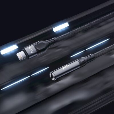 Juo Lightning to 3.5mm Jack Aux Kulaklık Çevirici Dönüştürücü Adaptör Kablo - 3